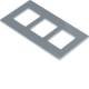 Hager GTVDM053 Montageplatte Daten 3-fach RJ45 20,1x14,8