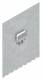 Niedax TPHRS110S TPHRS 110 separation profile plate, self engaging 107x83mm t = 0.9mm bandverz