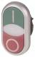 Moeller 284830 EATON M22-DDLM-GR-X1/X0 double push button cable. flat off key high 