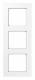 Jung A5583BFWW frame 3 for break-proof for horizontal and vertical combination.