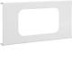 Hager R93129016 2-piece trim panel R18 for UP insert and steel frame BRS OT120 traffic white