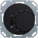 Berker 20292045 RTRWeHeiz/Kühl R.x black glossy