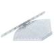 OBO Bettermann 6037130 RB W 650 FT Bogen winkelverstellbar horizontal