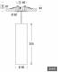 Lts Licht und Leuchten 649049 LTS FUZZY-P 080.1027.25.1 pendant light Fuzzy LED 15W 1260LM 25° sw