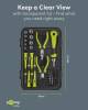 Goobay Werkzeug-Set Advanced, 49-tlg. - Werkzeuge und Bit