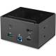 Startech.com MOD4DOCKACPD Laptop-Dockingmodul für Tischanschlussfeld-Anschlussbox 4K HDMI USB-C und USB-A USB-C-Stromversorgung