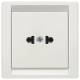 Siemens 5UB1368 DELTA style titanium white 15A 125V American. Std. C73 cover plate