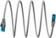 Goobay Ultraflexibles CAT 6 A Patchkabel U/UTP, grau, Kupferleiter (CU), halogenfreier TPE-Kabelmantel (LSZH)