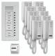 TCS PPU10-EN/02 pre:pack Audio UP 10WE with PUK 10KT+ 10xDoor telephone ISH3030+BVS20