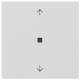 GIRA 510527 KNX RF operating task 1f arrows system 55 pure white w