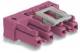 WAGO 770-884/011-000/081-000 socket part for LP devi. 4-P. pink