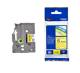 Brother TZE611 Label tape 6 mm yellow/black 
