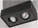 SG Leuchten 902555 SG SGLI CUBE LUX 2X schwarz 2x7W 3000K
