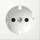 GIRA 492103 Cover SCHUKO socket SH System 55 pure white