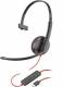 HP 8X214AA Poly Headset schwarzwire C3210 Mono USB-C/A