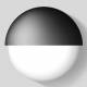 Bega 33147K3 Wall light for indoor and outdoor use Graphite-3000K