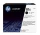 HP 81X Black LaserJet Toner Cartridge
