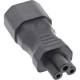 Inline 16723B Netzadapter IEC 60320 C14 / C5 - 3pol. Kalt