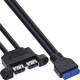 InLine USB 3.2 Gen.1 Kabel, 0,45m