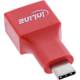 InLine® USB-Datenblocker, Adapter USB-C Stecker an USB-A Buchse, 5 V, 1,5 A