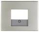 Berker 10357004 central piece 1035 70 04, stainless steel speaker for TAE