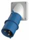 Mennekes 434 32A3P 6H230V Anbaustecker IP44