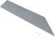 Hager AKE2500702 End piece double-sided steel sheet for top floor channel AK 250x70 mm
