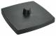 Hager DAFF20009011 base plate DAF graphite black