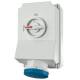 Mennekes 6571 63A 3P 6H 230V wall socket DUO IP44