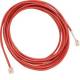 Hager ZZ12LMN999 patch cable with 2xRJ12 connector for LMN module, color red, length 10 m
