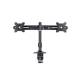 AG neovo DMC02D1000000 DMC-02D Dual Desktophalterung inkl. Klemme 38,1 cm ( 15 Zoll )-61 cm ( 24 Zoll )
