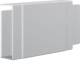 Hager LF4011087035 T-piece hfr for LF 40x110 mm light grey