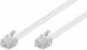 Goobay 93067 Modular cable RJ11 / RJ14 plug (6P4C) on RJ11 / RJ14 plug (6P4C) -