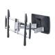 STARTECH.COM Heavy-Duty Articulating TV Wall Mount for up to 100-inch and 187.4lb/45kg Flat Screens TAA Low-Profile Bracket