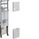 Hager ZH33Q7NT Komplettfeld universZ 1050x250 mm 3-P.1ZP 10 mm² mit Trennfunktion