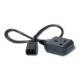 APC AP9881 Power Cord 10A 230V IEC 320 C14 zu UK Stecker 610 mm lang
