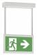 Ceag GuideLed 10822 1-8h/D CGLine+ Pend. 0,5m Einzelbatterieleuchte 40071353265