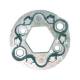 KN 212153 Nienhaus Clipslager ALU-Druckguss D 75 mm