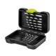 Goobay Holzbohrer-Set, 15-tlg. - flexibles Werkzeug-Set in robuster Transportbox
