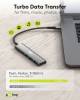 Goobay Slim 4-Port USB-Hub, USB-C™ auf USB-C™/USB-A, 5 Gb
