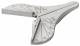 Cimco 120212 multi-purpose scissors miter insert for cuts 45° -120°