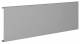 Hager FB6011027030 window sill upper channel 110 mm, 2 FB60110 7030 gray
