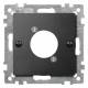 Merten 468914 Central plate f.Audio-, XLR connector anthracite System M