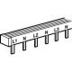 Legrand 404940 Stiftkammschiene 2-polig 12TE 10 mm² mit 4-poliger Einspeisung