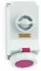 Bals 160178 Wandsteckdose abschaltbar verri.32A 4p 400V 6h IP67 Gehgr.225x118