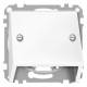 Merten 464925 464 925 Angled active white, glossy System M
