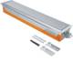 Hager BKWE600070 End piece adjustable height with tray steel sheet for BKW 600x(70-110)mm