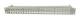 Synergy 21 S216339/S216364 Patch Panel 48xTP, CAT6A, inkl. Keystone Slim-line/Short 3P, 48,3 cm ( 19 Zoll ), 1HE (t95 mm), Lichtgrau,