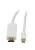 Cable Video DisplayPort mini 1.2 to HDMI 2.0, ST/ST, 3 m, Ultra HD 4K@60 Hz 4:4:4, 8 Bit HDR, Synergy 21
