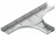 Niedax WRTR105.300 T-piece 105x300mm round beaded ungel.strip galvanized